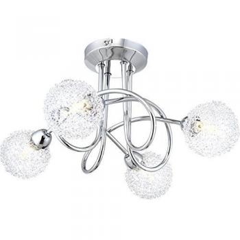 Globo 56624-4D Chrome G9 33W Ceiling Fixture