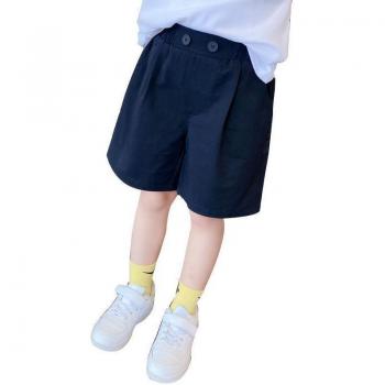 Short d'été pour enfants, en coton, avec nœud, style coréen, 4 à 12 ans