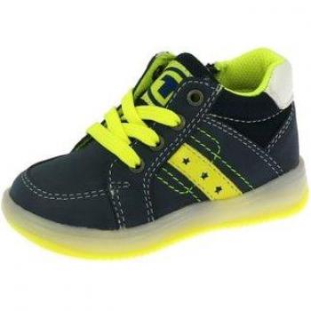 Scarpe Tom Tailor Bassa Blu Neon Giallo