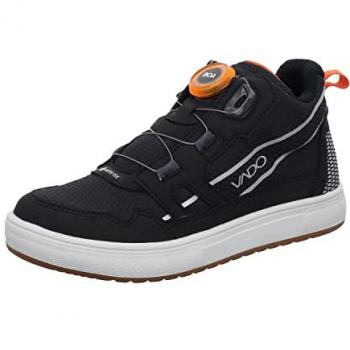 Vado Sneaker Herren Synthetik/Textil Schwarz Flachabsatz