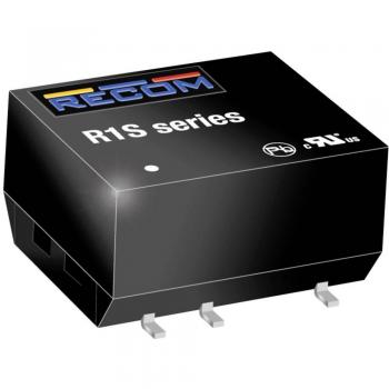 Convertitore DC/DC 5V 200mA 1W RECOM R1S-2405/P