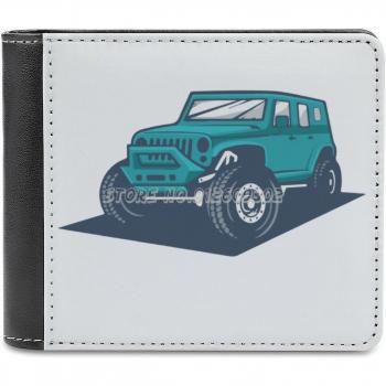 Billetera corta para coche 4x4 con logotipo