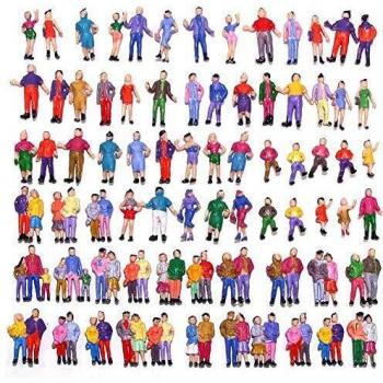EveModel 100 H0 Figuren – Standbilder 1:87