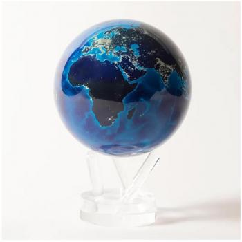 MOVA 4.5” Global Atlas: White Cassini Terrestrial