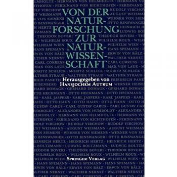 Von der Naturforschung zur Naturwissenschaft: Vorträge, gehalten auf Versammlungen der Gesellschaft Deutscher Naturforscher und Ärzte