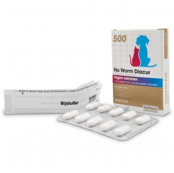 EXL No Worm Diacur 500mg 10 Tabl