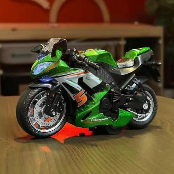 Collection de Motos Miniatures Lumineuses