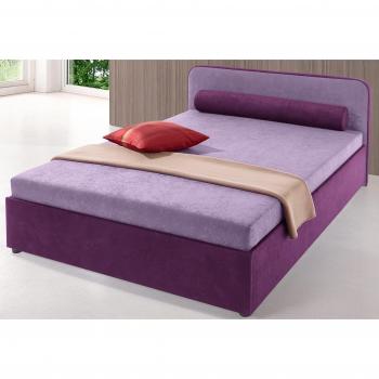 Maintal Polsterbett Lila – 147 × 211 cm, optionaler Bettkasten