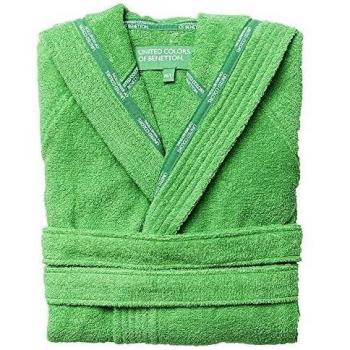 Uomo Benetton Accappatoio Verde 360 gsm