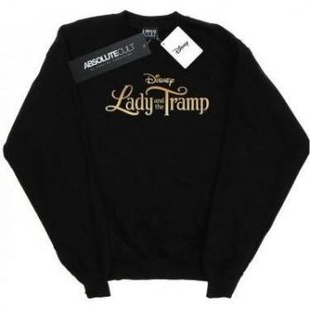 Disney Boys Lady And The Tramp Classic Logo Sweatshirt 12-13 zwart