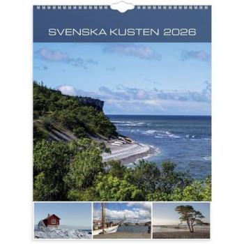 Svenska kusten årskalender 2026 till väggen