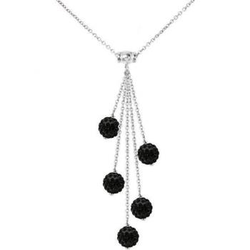 Lova Lola Van Der Keen – Ciondolo “Cascata” con Diamanti Sintetici in Argento 925