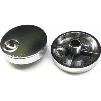 Plastic Electroplated Potentiometer Knobs 32x11.6MM 6mm Shaft