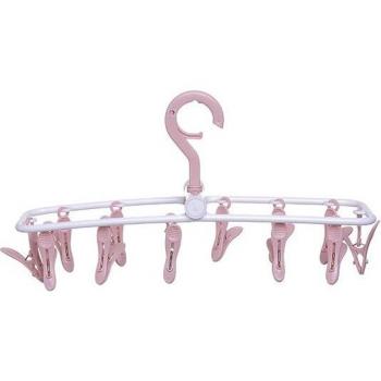 12-Clip Baby Clothes Hanger for Sun and Socks