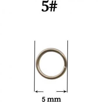 Anillos de Acero Inoxidable OLOY – Kit de 50 unidades