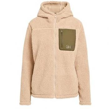 North Ridge Womens Vista Full Zip Fleece Hoodie Made With Cosy Borg Fabric