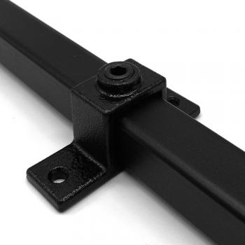 Piastra collare a doppio labbro Typ 56S, Nero