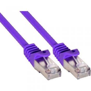 Cable de Red Púrpura 0,3 m Cat5e SF/UTP (S-FTP)