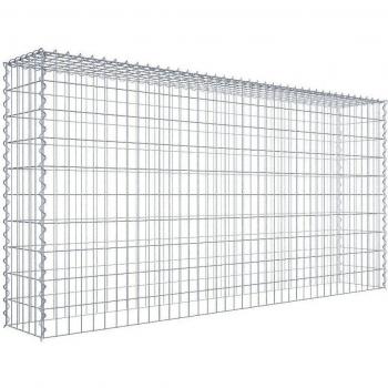 Gabião de Aço 200 cm x 100 cm x 30 cm Malha 5x10 cm
