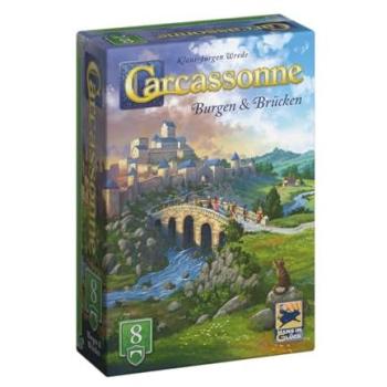 Carcassonne: Burgen & Brücken (Erweiterung, 8 Teile)
