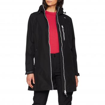 Helly Hansen Belfast Damen Langmantel Schwarz