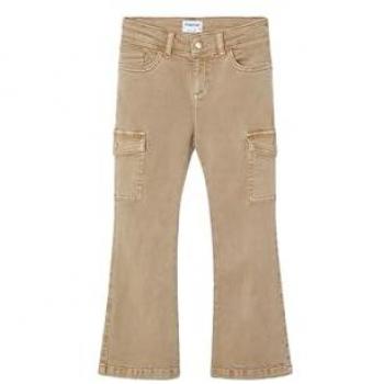 Mayoral Jeans 4543 Braun Regular Fit 6Y Mädchen