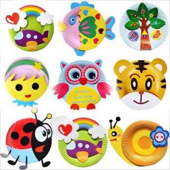 Kids' Cartoon Animal Craft Set