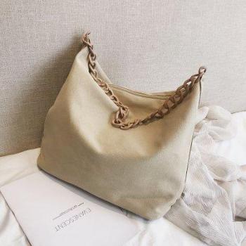 Mochila Lona Elegante para Mujer Negra
