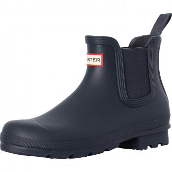 Hunter Mens Navy Original Chelsea Boot – Size 10 (UK)