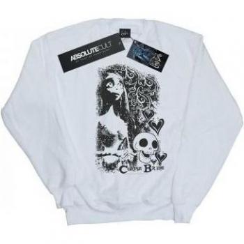 Female Skull Logo Pullover – White/Black
