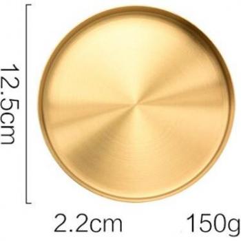 Stainless Steel Gold-Plated Sundry Tray