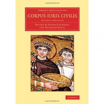 Corpus iuris civilis 3 Volume Set: Corpus iuris civilis