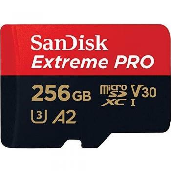 SanDisk Extreme Pro microSDXC A2 UHS-I U3 V30 200MB/s Speicherkarte + Adapter 256GB