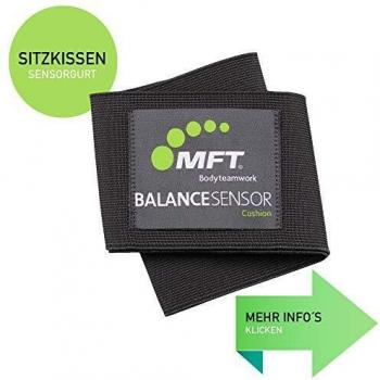MFT Balance Sensor Cushion I Flexband für das SITZKISSEN mit Fitness Trainer App I Rückentrainer für Büro und Zuhause I Via Bluetooth verbinden I ohne Sitzkissen