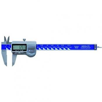 Calibre pie de rey digital din 862 ip67, capacidad 150 mm, boca 40 mm