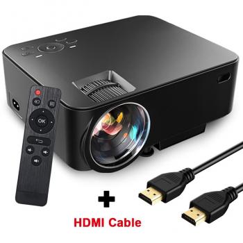 1080P Heimkino-Mini-Beamer SEGURO – HDMI, VGA & SD‑Konnektivität