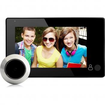 High Definition Color Mini Outdoor Doorbell with 4.3 Inch LCD Display