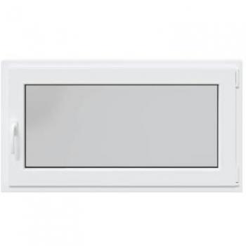 Tilt‑Turn White RISOR Window 110×60 – DIN Right