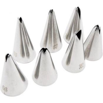7-Piece Leaf Icing Tip Set