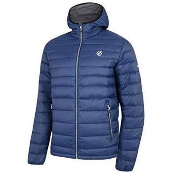 Dare 2b Intuitive Premium Herren Puffa Jacke gefüllt wasserabweisend Kapuze Steppjacke S Blau