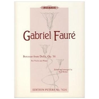 Berceuse de la Suite Dolly Op.56 nº 1 para Violín y Piano de Faure