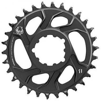 Cadena SRAM 11.6218.030.270 Hojas X de Sync Eagle CF 32T, Aluminio, 12 velocidades, 6 mm Compensar, Negro