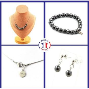 Gioielli in Hématite con Orecchini