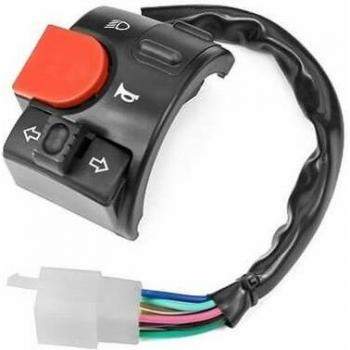 Pédale gauche Teknix pour scooter MBK 50 Nitro (2002‑2012) – neuf