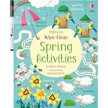Manuela Berti Wipe-Clean Spring Activities