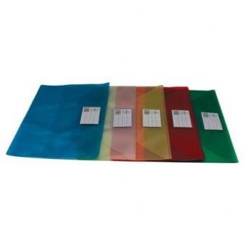 Envelope A4 PVC com Visor Vermelho