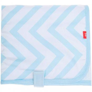 Muda de Pañales Zigzag Azul Cambrass 39x65