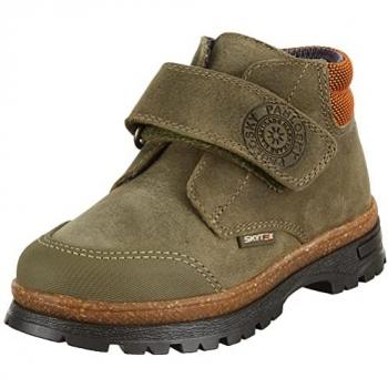 Botines de marcha deportiva Pablosky de piel para niño en verde 33