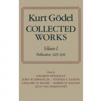 Collected Works: Publications 1929-1936