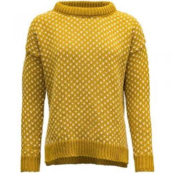 Devold Atmungsaktiver Damen Wollpullover Nordsjö, XL, Arrowwood